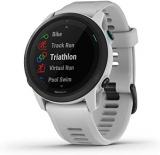 Garmin Forerunner 745, GPS Running Watch, Detailed Training Stats and On-Device Workouts, Essential Smartwatch Functions, Whitestone (Renewed)