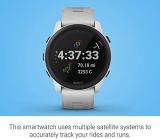 Garmin Forerunner 745, GPS Running Watch, Detailed Training Stats and On-Device Workouts, Essential Smartwatch Functions, Whitestone (Renewed)