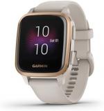 Garmin Venu Sq Music Edition GPS Smartwatch 33mm - Light Sand - 010-02426-01