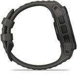 Garmin 010-02932-00 Instinct E 40mm Rugged Outdoor GPS Smartwatch 24/7 Health Monitor (Charcoal) Bundle with 2-Year CPS Protection Pack +Deco Essentials Wearable Commuter Front and Rear Safety Light