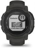 Garmin 010-02626-10 Instinct 2, Rugged Outdoor Watch with GPS, Built for All Elements, Multi-GNSS Support, Tracback Routing and More, graphite
