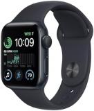 Apple Watch SE (2nd Gen) [GPS, 40mm] - Midnight Aluminum Case with Midnight Sport Band, M/L (Renewed Premium)