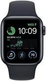 Apple Watch SE (2nd Gen) [GPS 40mm] Smart Watch w/Midnight Aluminum Case & Midnight Sport Band - M/L. Fitness & Sleep Tracker, Crash Detection, Heart Rate Monitor, Retina Display, Water Resistant
