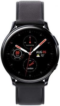Samsung Galaxy Watch Active 2 Stainless Steel, 40mm,Heart Rate Monitor (Black Stainless Steel) (Renewed)