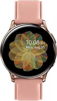 Samsung Galaxy Watch Active2 (40mm), Gold (Stainless Steel - LTE Unlocked) - SM-R835USDAXAR (Renewed)