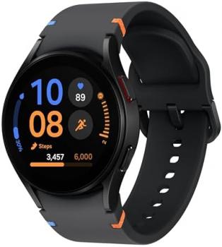 Samsung Galaxy Watch FE 40mm LTE AI Smartwatch w/Fitness Tracking, BIA Sensor, Personalized HR Zones, Heart Rate Tracker, Sleep Monitor, 2024, Black (US Version) (Renewed)