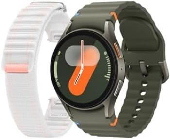 SAMSUNG Galaxy Watch 7 40mm Bluetooth AI Smartwatch + Free Band, Energy Score, Wellness Tips, Heart Rate Tracking, Sleep Monitor, Fitness Tracker, 2024, Green [US Version, 1Yr Manufacturer Warranty]
