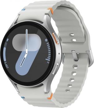 Samsung Galaxy Watch 7 44mm GPS - AI Smartwatch w/Energy Score, Wellness Tips, Heart Rate Tracking, Sleep Monitor, Fitness Tracker, 2024, Silver (Renewed)