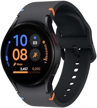 SAMSUNG Galaxy Watch FE 40mm GPS, AI Smartwatch w/Fitness Tracking, BIA Sensor, Personalized HR Zones, Heart Rate Tracker, Sleep Monitor, 2024, Black (US Version) (Renewed)