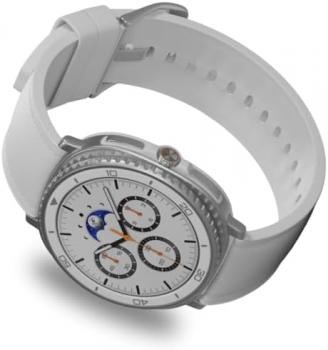 SAMSUNG Galaxy Watch 8 Classic | 46mm, Rotating Bezel | AI Smartwatch w/ 1.34" AMOLED, Wear OS 6, Wi-Fi, Bluetooth, GPS Fitness Tracker, IP68, MIL-STD-810H | International Model L500 | w/Fast Charger,