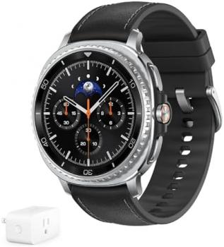 Samsung Galaxy Watch 8 Classic (2025) 46mm Bluetooth Smartwatch – Black | Rotating Bezel, Sleep & Fitness Tracking, Energy Score, Quick Button with Smart Plug [US Version]