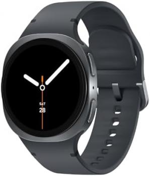 Samsung Galaxy Watch 8 (2025) 40mm Bluetooth Smartwatch, Cushion Design, Fitness Tracker, Sleep Coaching, Running Coach, Energy Score, Heart Rate Tracking, Graphite [US Version, 2 Yr Warranty]