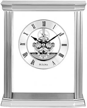 Bulova Clocks, Skeleton Tabletop, B1716, Cate, Accent Décor