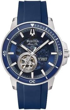 Bulova 96A303 Men's Time-Only Elegant Watch, Strap