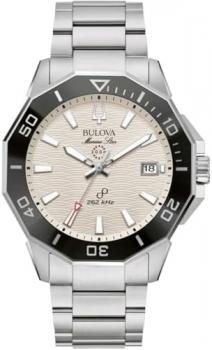 Bulova 96B426 Men's Grey Steel 43mm Watch