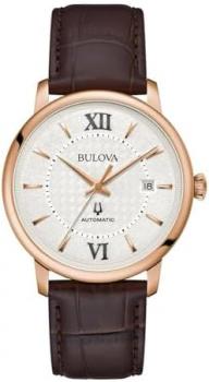Bulova Hudson Quartz Silver-Tone Dial Men's Watch 97B225