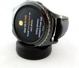 Samsung Gear S2 Classic Smartwatch 44mm Verizon Wireless with Leather Strap SM-R735VZKAVZW