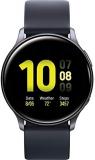SAMSUNG Galaxy Watch Active2 (Silicon Strap + Aluminum Bezel) Bluetooth - International Heart Rate Monitor (Aqua Black, R830-40mm)