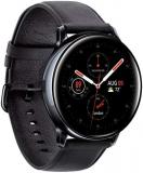 Samsung Galaxy Watch Active 2 Stainless Steel, 40mm,Heart Rate Monitor (Black Stainless Steel) (Renewed)