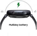 SAMSUNG Galaxy Watch Active 2 (44mm, GPS, Bluetooth, Unlocked LTE) Smart Watch with Advanced Health Monitoring, Fitness Tracking, and Long Lasting Battery, US Version, Aqua Black (Renewed)