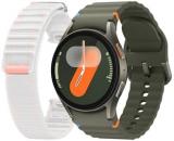 SAMSUNG Galaxy Watch 7 40mm Bluetooth AI Smartwatch + Free Band, Energy Score, Wellness Tips, Heart Rate Tracking, Sleep Monitor, Fitness Tracker, 2024, Green [US Version, 1Yr Manufacturer Warranty]