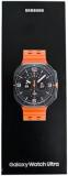 Galaxy Watch Ultra, Smartwatch titanium gray, Navy Band orange, 47mm