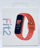 Samsung Galaxy Fit 2 Bluetooth Fitness Tracking Smart Watch w/ Sport modes, Red