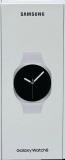 Samsung Galaxy Ai Watch 8 Latin American Version Sm-L330NZ (44mm) Bluetooth Wellness Tips Heart Rate Sleep to Workout Fitness Tracker (Silver/White Band SM-L330NZSALTA)