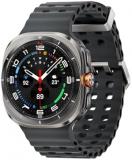 Samsung Galaxy Watch Ultra (2025) 47 mm Titanium Casing – Silver – Rugged & Reliable, Dual‑Band GPS, 100‑Hour Battery, Running Coach & Energy Score [US Version]