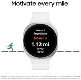 Samsung Galaxy Watch 8 (2025) 40mm Bluetooth Smartwatch, Cushion Design, Fitness Tracker, Sleep Coaching, Running Coach, Energy Score, Heart Rate Tracking, Graphite [US Version, 2 Yr Warranty]