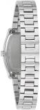 Bulova Ladies Quartz Dress Classic Watch, Silver-Tone Stainless Steel Bracelet, Silver-White Dial Style: 96P232