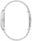 Bulova Ladies Quartz Dress Classic Watch, Silver-Tone Stainless Steel Bracelet, Silver-White Dial Style: 96P232