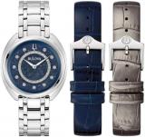 Bulova 96X160 Women's Grey Steel 34mm Watch