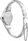 Bulova Ladies Limited Edition American Girl 2 Hand Silver Stainless Steel Quartz Bangle Watch Style:96L333