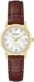 Bulova Classic Quartz Ladies Watch, Stainless Steel Diamond