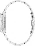 Bulova Ladies' Crystal Octava Stainless Steel 3-Hand Quartz Watch, Crystal Bezel and Dial Style: 96L305