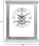 Bulova Clocks, Skeleton Tabletop, B1716, Cate, Accent Décor