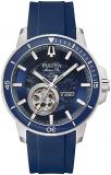 Bulova 96A303 Men's Time-Only Elegant Watch, Strap