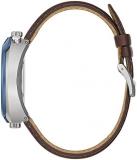 Bulova Archive Parking Meter Limited Edition Brown Leather Strap Watch | 43mm | 98B390