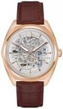 Bulova Men's Classic Surveyor 3-Hand Automatic Rose Gold Stainless Steel Watch, ...