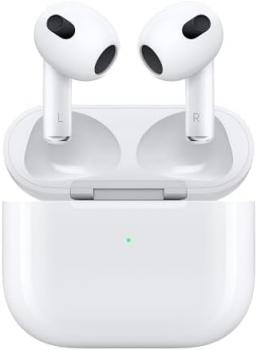 Apple AirPods (3rd Generation) EarPods with Lightning Charging Case & Apple 1-Year Limited Warranty