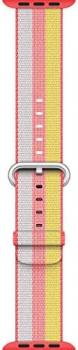 Apple Smartwatch Replacement Woven Nylon Band for Apple Watch - Red Woven