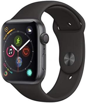 Apple Watch Series 4 (GPS, 44mm) - Space Gray Aluminum Case with Black Sport Band