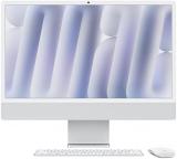 Apple 2024 iMac All-in-One Desktop Computer with M4 chip with 10-core CPU and 10-core GPU: Built for Apple Intelligence, 16GB Unified Memory, 1TB SSD Storage - Silver