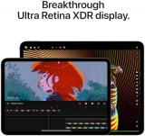 Apple iPad Pro 11-Inch (M4): Built for Apple Intelligence, Ultra Retina XDR Display - Nano-Texture Glass, 1TB, 12MP Front/Back Camera, LiDAR Scanner, Wi-Fi 6E, Face ID, All-Day Battery Life — Silver