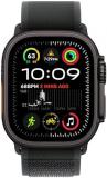 Apple Watch Ultra 2 [GPS + Cellular 49mm] - Black Titanium Case with Black Trail Loop, S/M (Renewed)