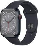 Apple Watch Series 8 [GPS + Cellular 45mm] Smart Watch w/Midnight Aluminum Case ...