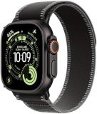 Apple Watch Ultra 3 [GPS + Cellular 49mm] Running & Multisport Smartwatch w/Rugged Titanium Case w/Black/Charcoal Trail Loop - M/L. Satellite Communications, Advanced Health & Fitness Tracking
