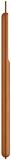 Apple Pencil Case - Saddle Brown