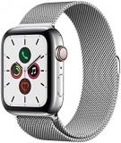 Apple Series 5 (GPS + Cel, 44mm) Stainles Steel Stainless Steel Milanes (Renewed...